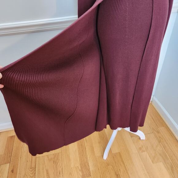 Peruvian Connection Valais Sweater Duster Cardigan Dress Set Sz Medium Womens - Picture 3 of 16